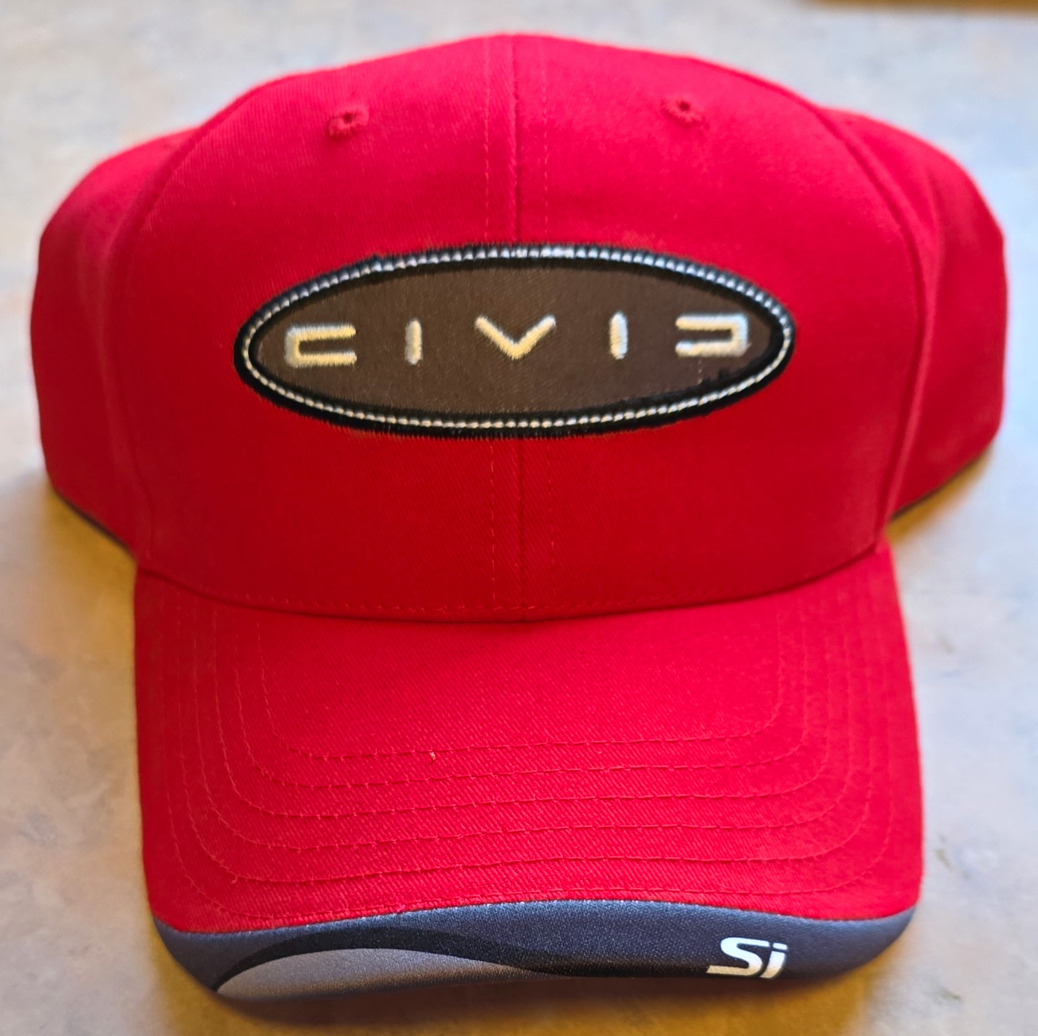 Rare Honda Civic SI Red Hat Vintage Honda Memorabilia With Tags