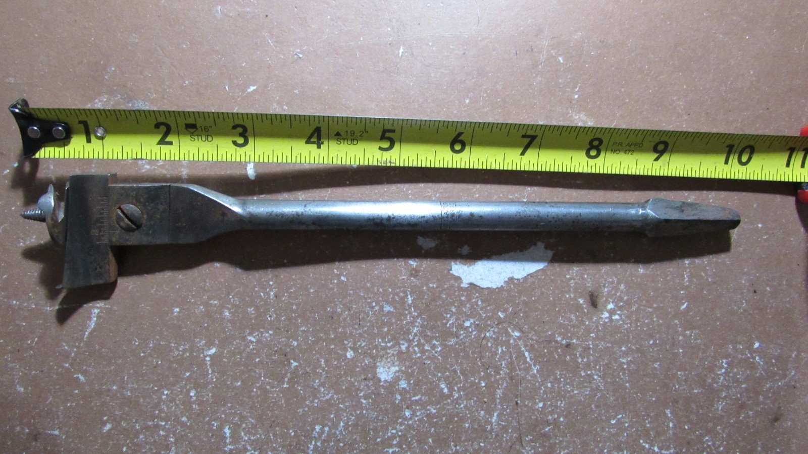 Vintage Clark Expansive Adjustable Auger For Brace