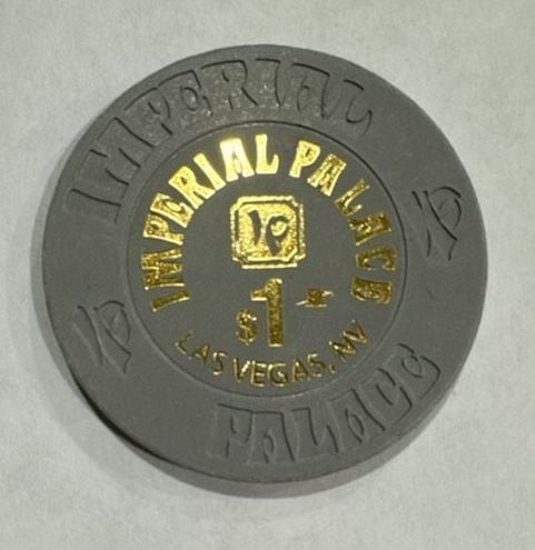 Imperial Palace Casino Las Vegas NV Chip 1986 Imperial Palace Casino Las Vegas NV Chip 1986