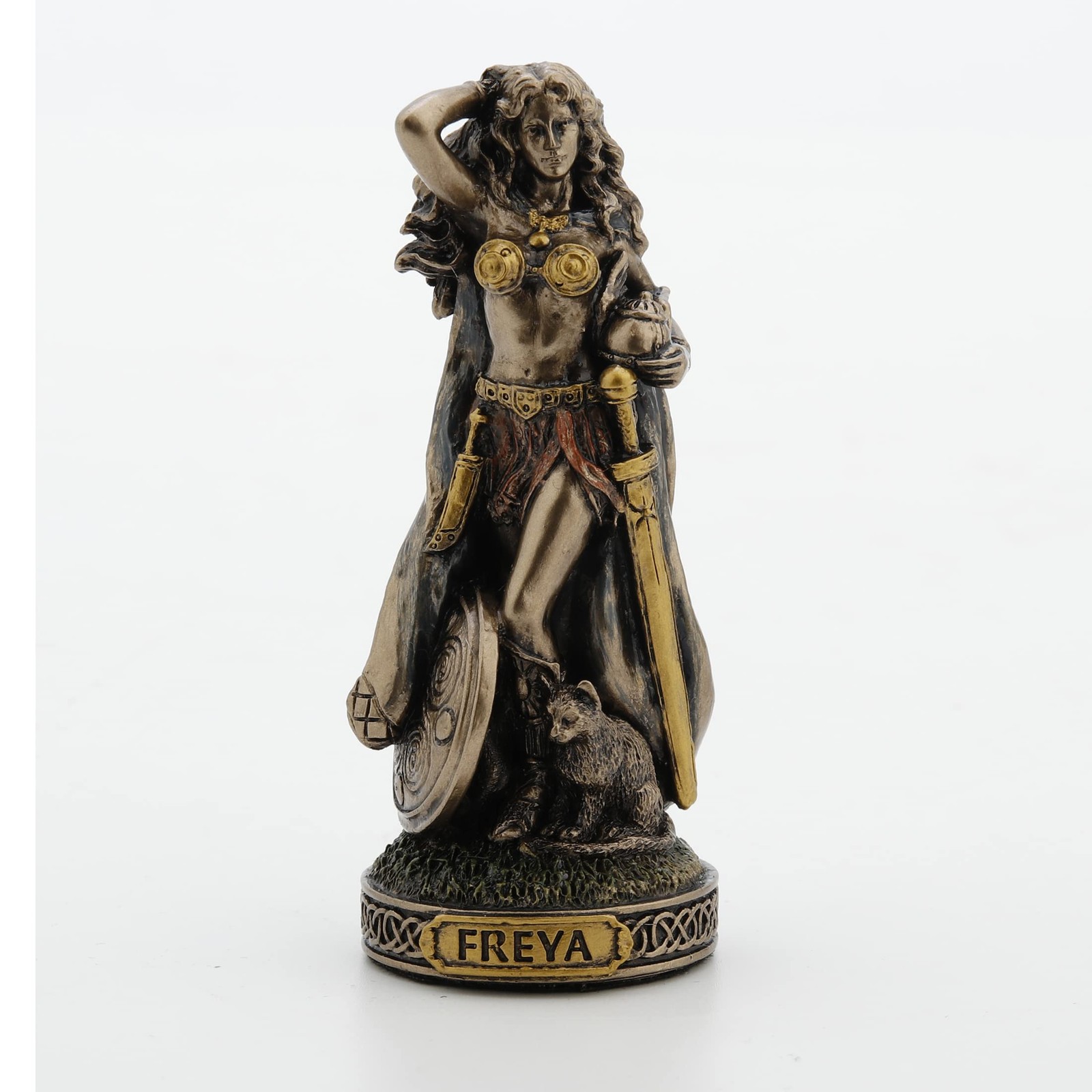 Veronese Design Freya Goddess of Love,Sculptures & Figurines, Bronze