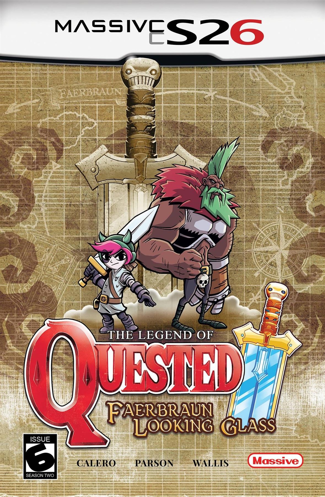 Quested Season 2 #6 Cvr C Richardson Video Game Homage Massive Comic Book
