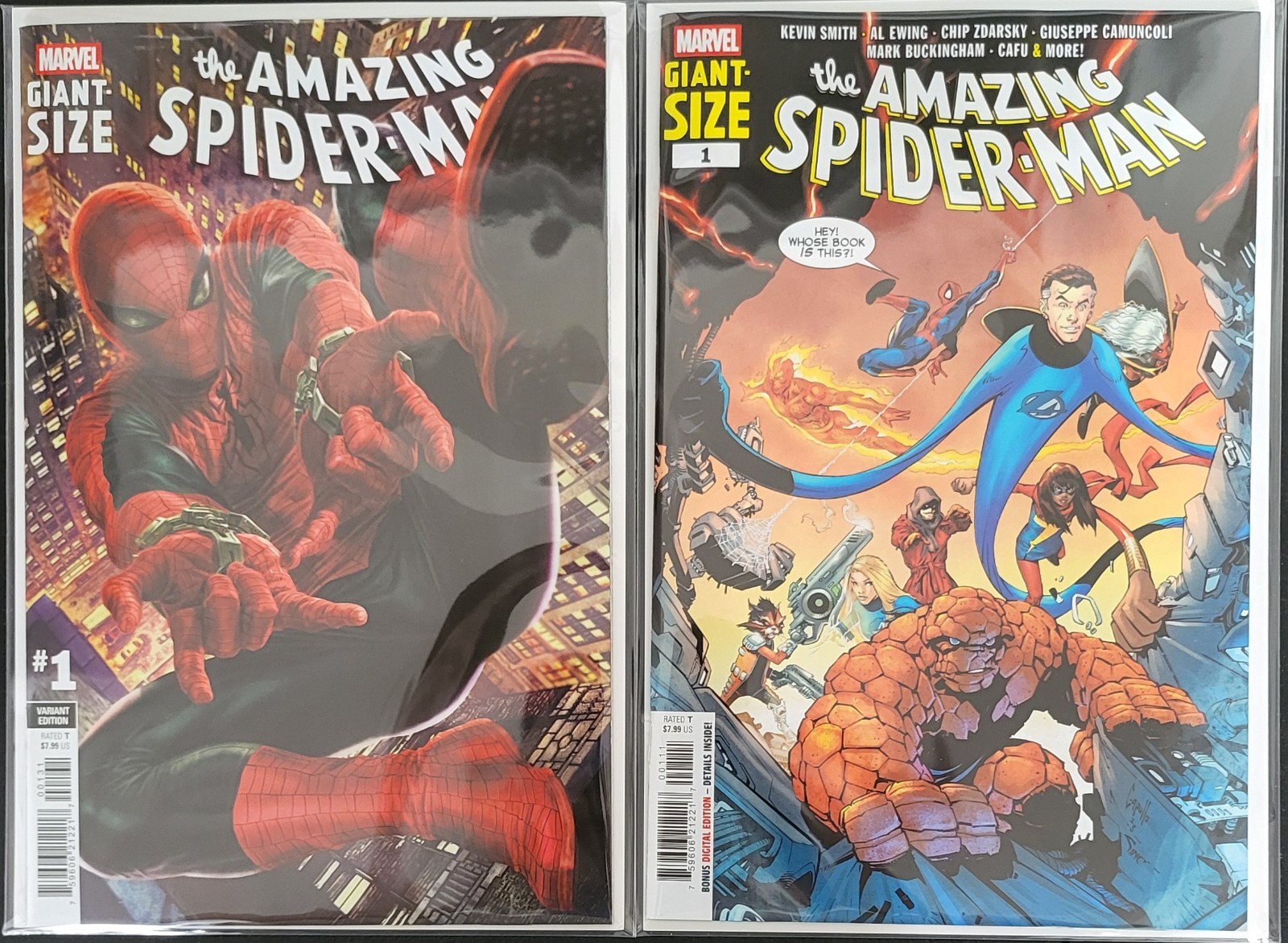 Amazing Spider-Man (Giant Size) #1 Lot of 2 Standard Covers, NM/Better , 1st Amazing Spider-Man (Giant Size) #1 Lot of 2 Standard Covers, NM/Better , 1st