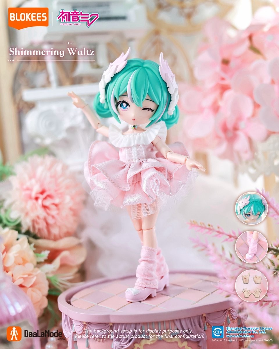 Blokees x Hatsune Miku DaaLaMode Figure Shimmering Waltz *New/Sealed In Package* Blokees x Hatsune Miku DaaLaMode Figure Shimmering Waltz *New/Sealed In Package*