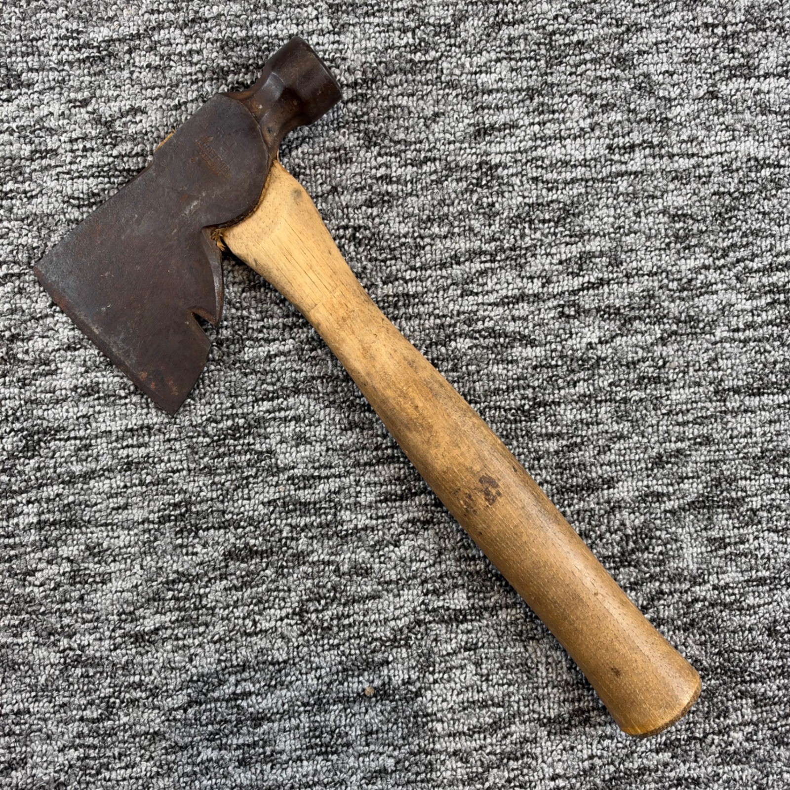 Vintage Craftsman Vanadium Half Hatchet Carpenter Axe Hammer Nail Puller 14\