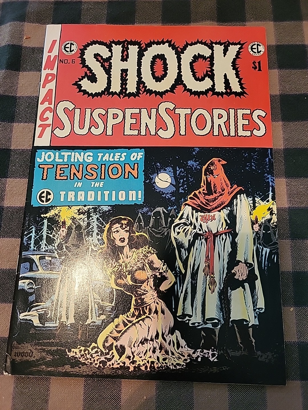 Shock Suspense Stories 6 VF/NM EC classic re-print #8 1974 Wood