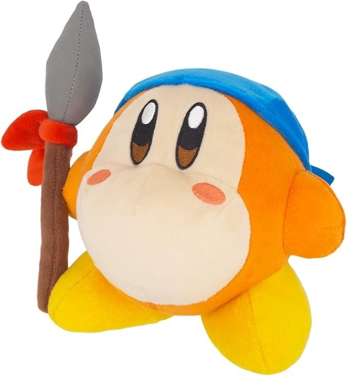 NEW Sanei Boeki Kirby ALL STAR COLLECTION Bandana Waddle Dee Plush Toy (S)