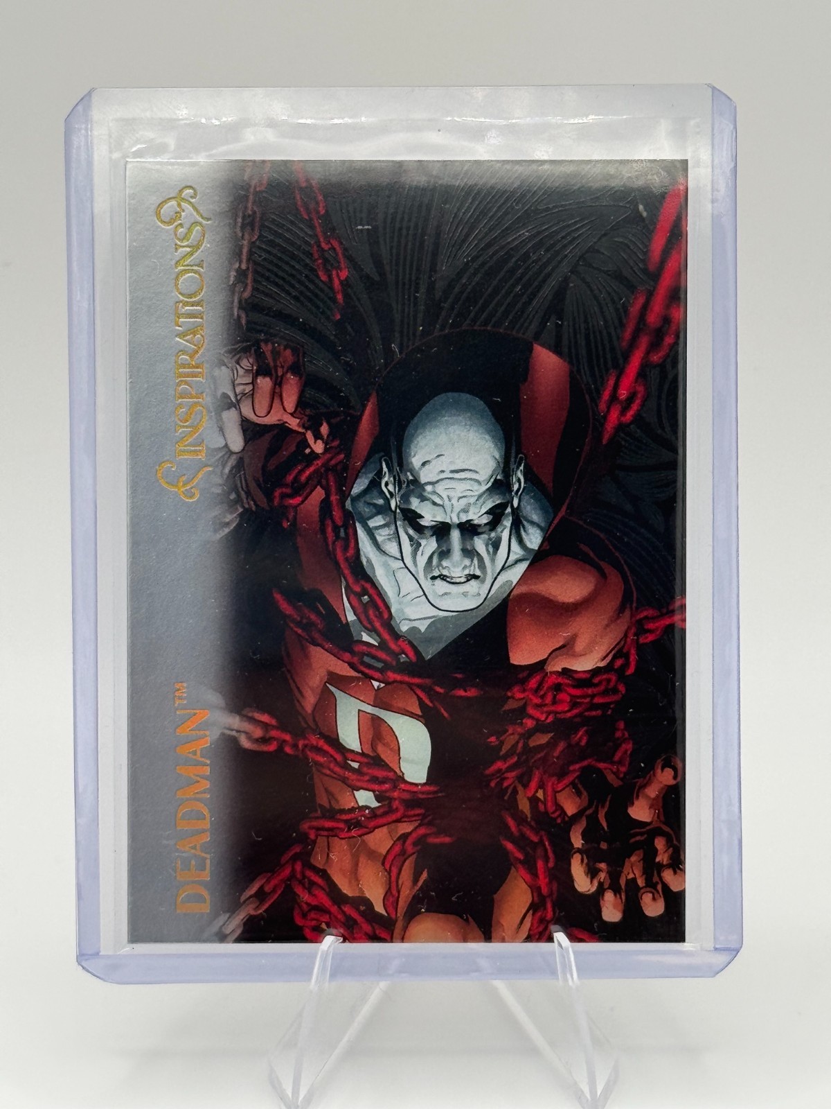 Upper Deck Inspirations: World of DC Deadman Matte Foil Gold Spectrum #27/35