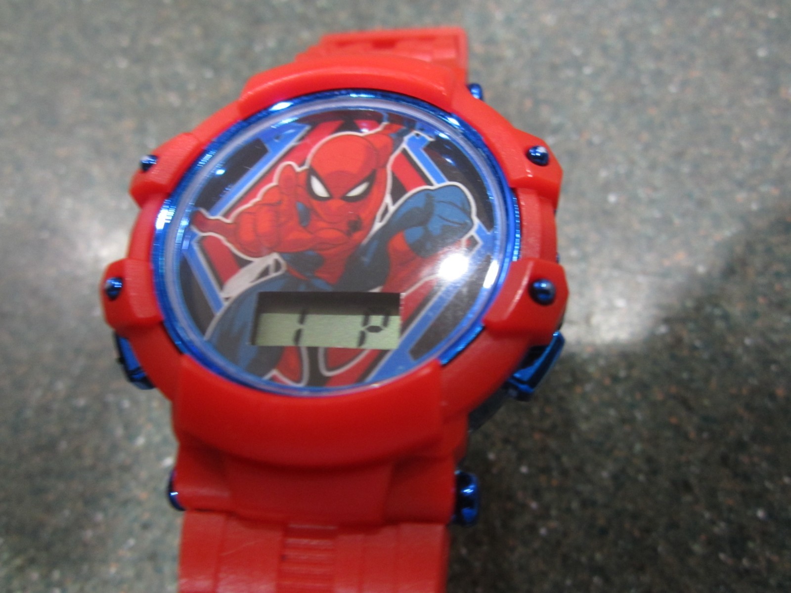Spiderman Wristwatch - Marvel Accutime - No Box Spiderman Wristwatch - Marvel Accutime - No Box