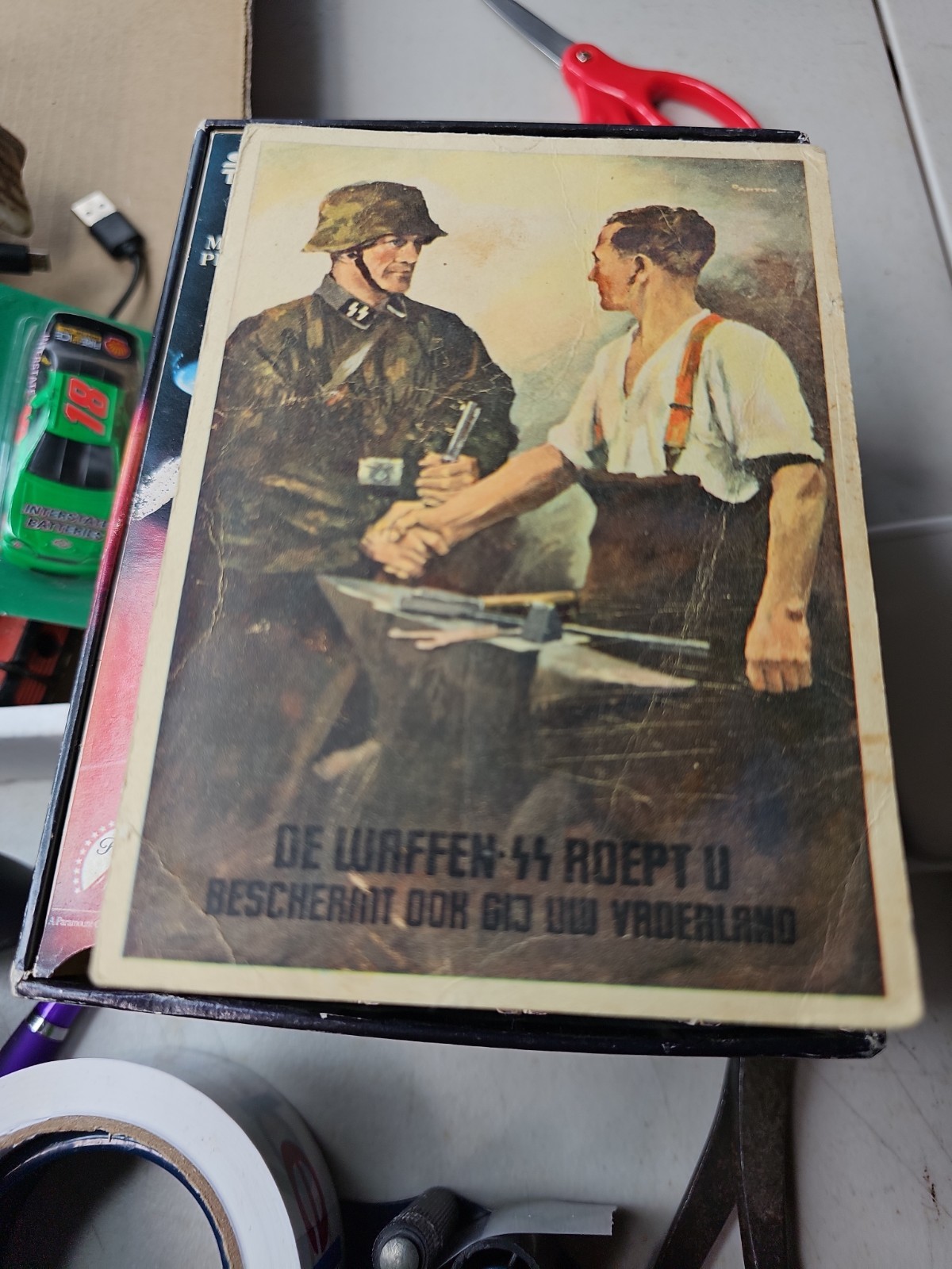 Mint France Legion of French Volunteers LVF Waffen SS Picture Postcard Mint France Legion of French Volunteers LVF Waffen SS Picture Postcard