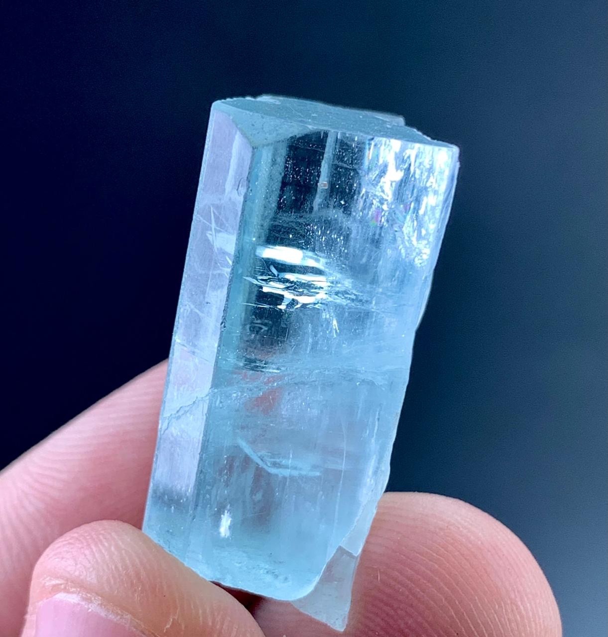 45 Carat Aquamarine Crystal Specimen From Pakistan