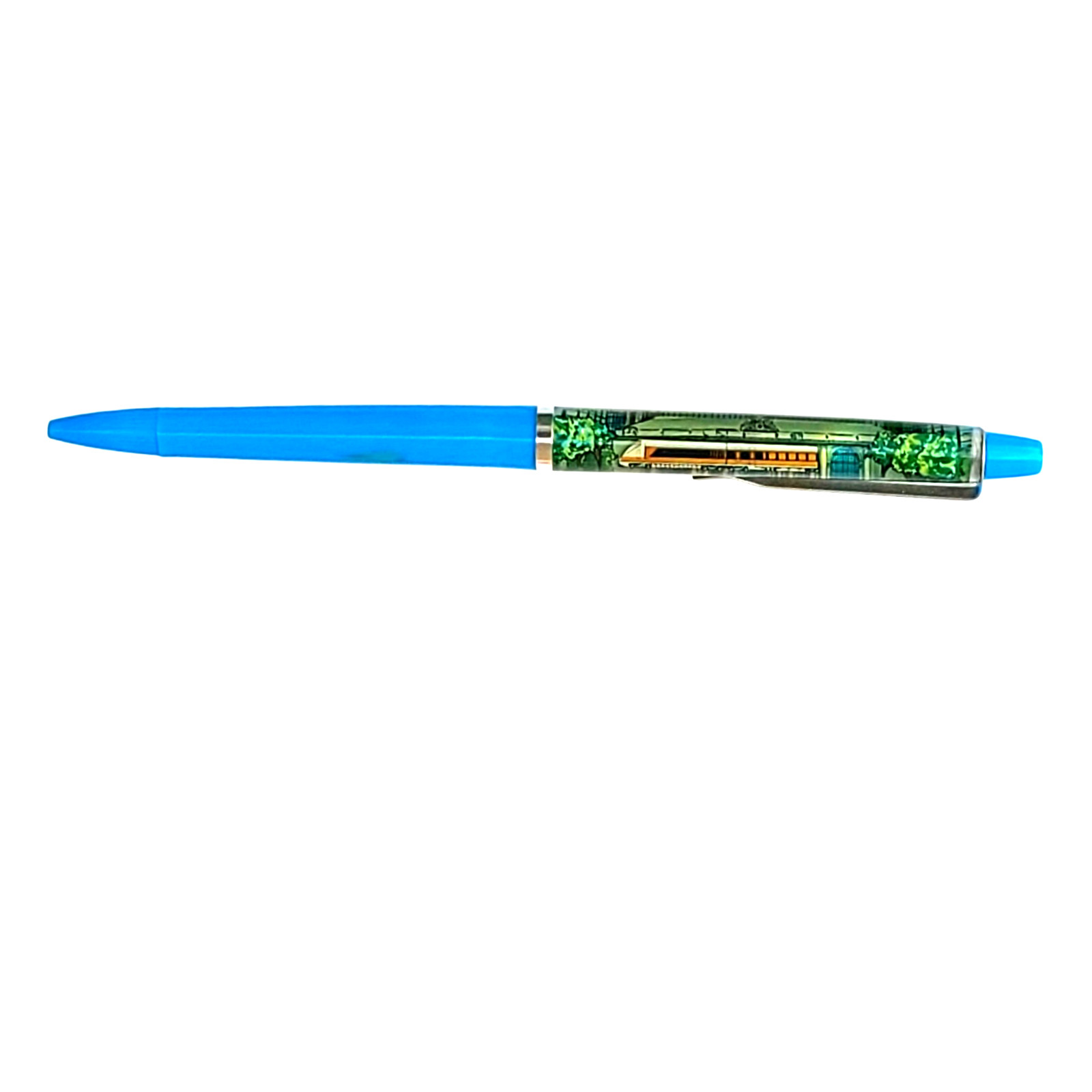 Vintage GRAND CENTRAL STATION New York City Floaty Pen Train Railroad RARE