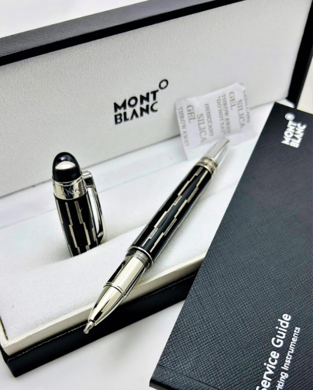 Montblanc StarWalker Mystery Black Rollerball Pen NIB New Authentic Box Gift US