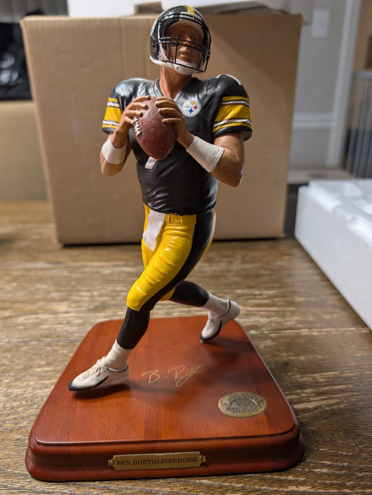 Ben Roethlisberger | Danbury Mint | All Star Figurines | NFL Pittsburgh Steelers Ben Roethlisberger | Danbury Mint | All Star Figurines | NFL Pittsburgh Steelers