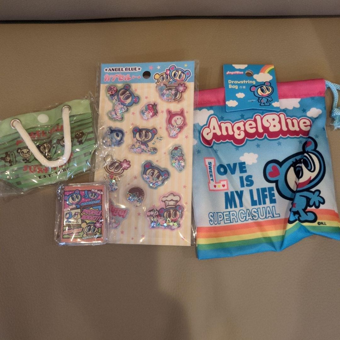 ANGEL BLUE Goods 4-piece set ANGEL BLUE Goods 4-piece set