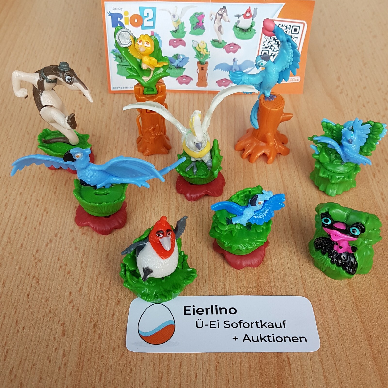 TOP KINDER SURPRISE SET - Rio 2 - MINT 1.3\ TOP KINDER SURPRISE SET - Rio 2 - MINT 1.3\