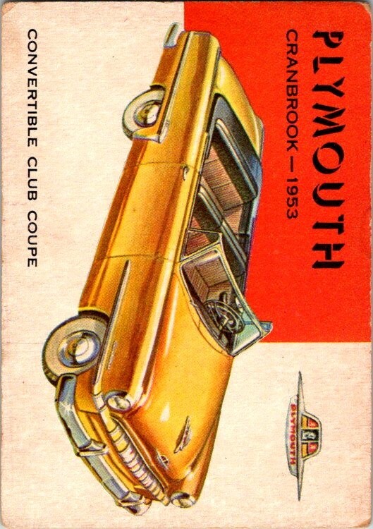 1953-1955 Topps World on Wheels Set 1953-1955 Topps World on Wheels Set