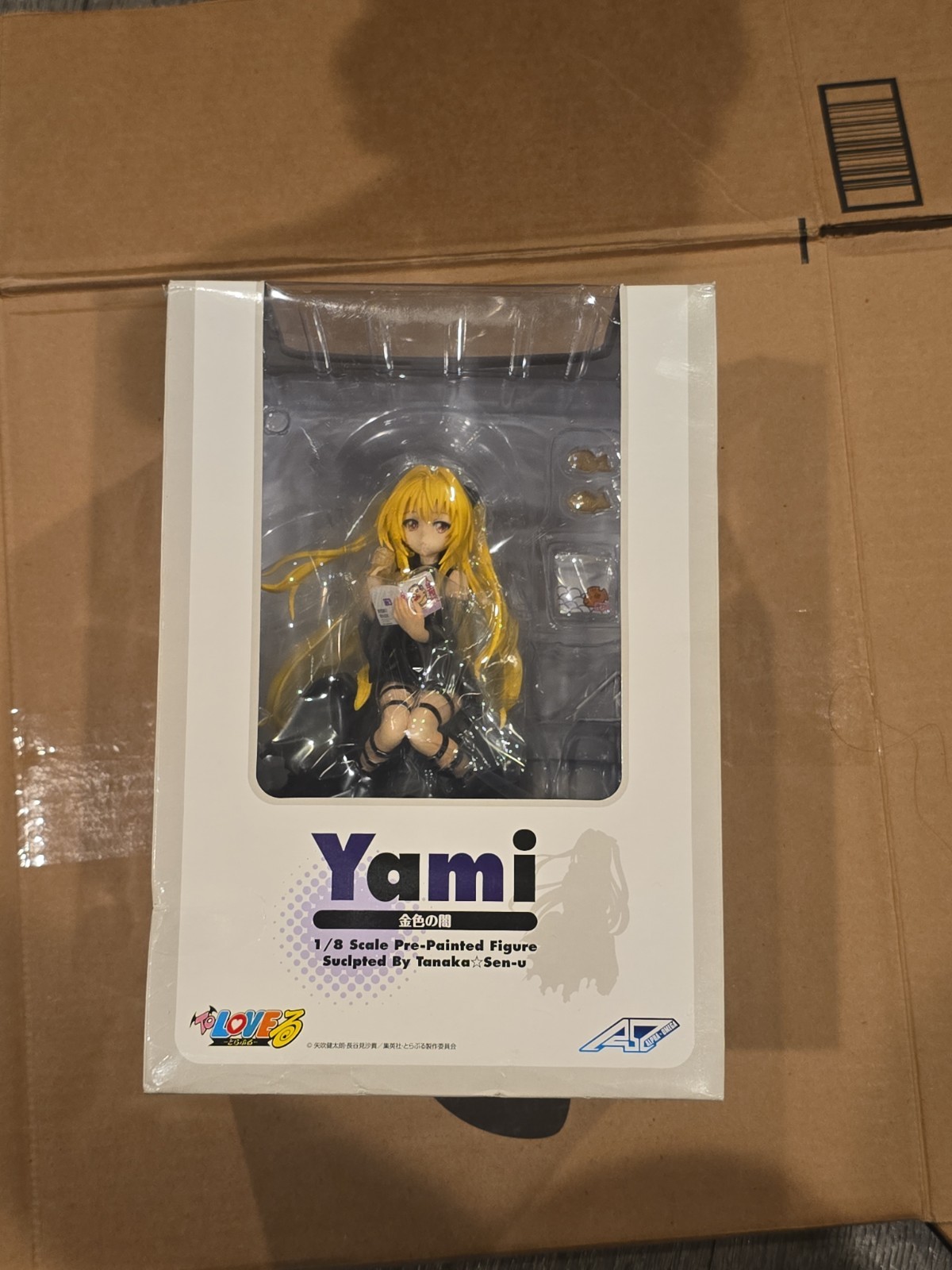 Alpha Omega Megahouse To Love Ru Dark of Gold Golden Darkness Yami Figure MIB Alpha Omega Megahouse To Love Ru Dark of Gold Golden Darkness Yami Figure MIB