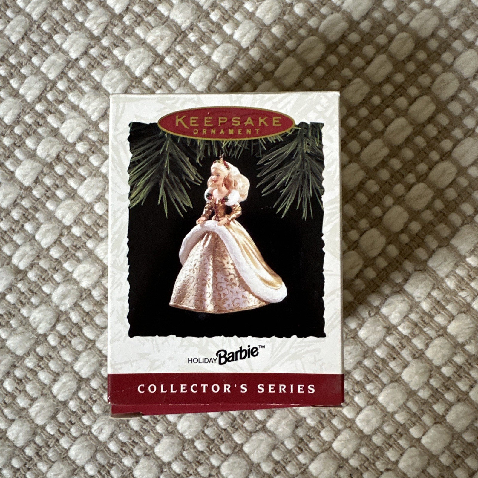 Hallmark Mattel Holiday Barbie Keepsake Christmas Ornament 1994, Series 2 - New Hallmark Mattel Holiday Barbie Keepsake Christmas Ornament 1994, Series 2 - New