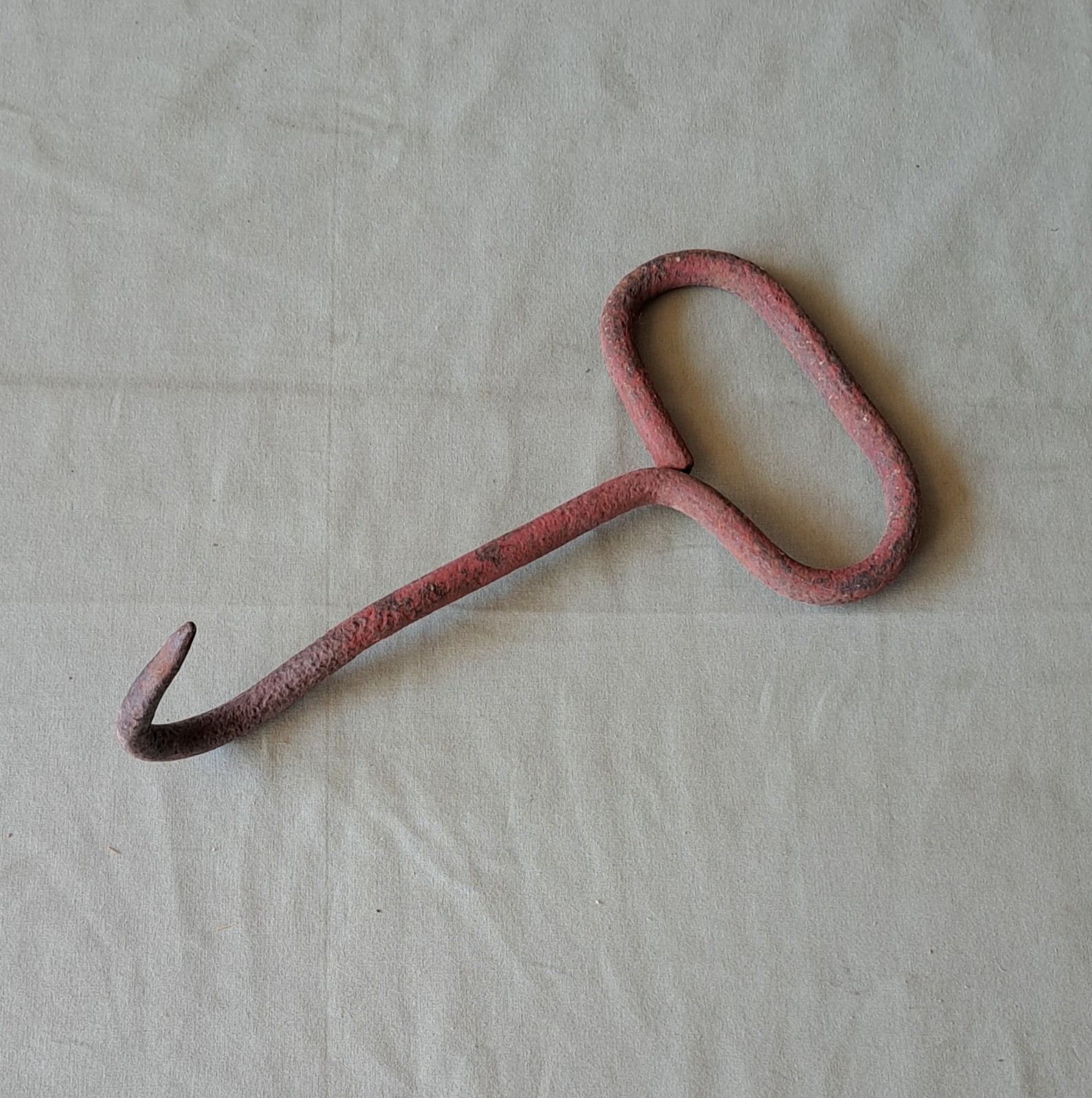 Primitive Iron Hay Hook Usable Farm Tool / Decoration Primitive Iron Hay Hook Usable Farm Tool / Decoration