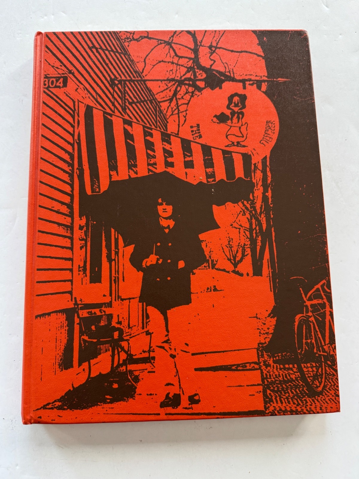 Vintage 1973 DePauw University Mirage Yearbook Greencastle Indiana Hardcover