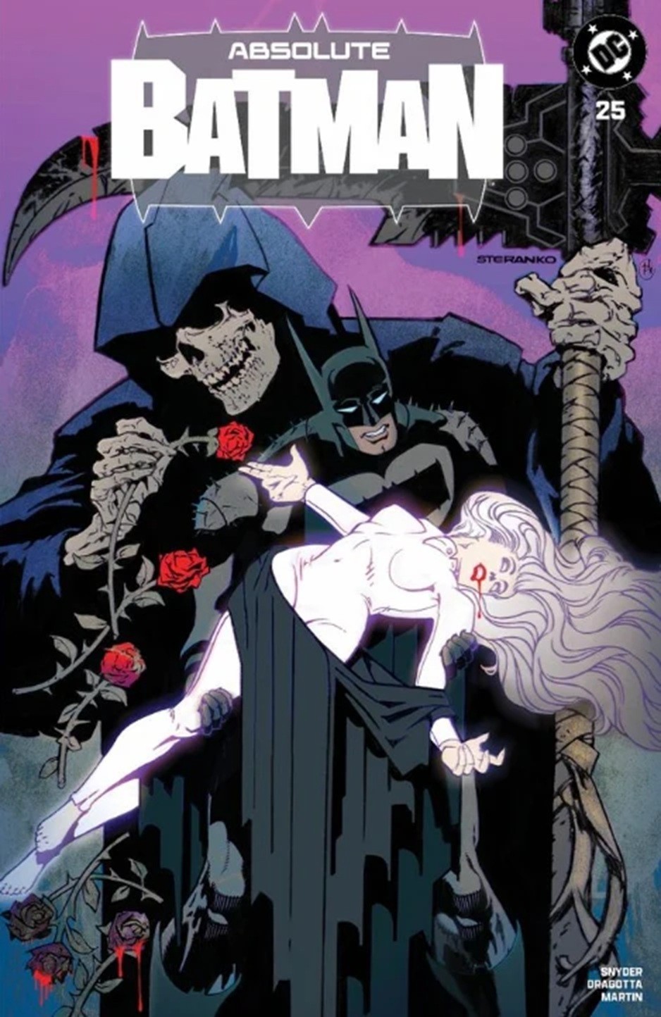 ABSOLUTE BATMAN 25 JIM STERANKO VARIANT NM 2026 EXCLUSIVE ABSOLUTE BATMAN 25 JIM STERANKO VARIANT NM 2026 EXCLUSIVE