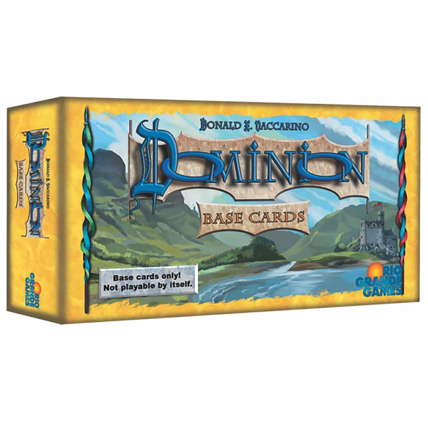 Rio Grande Games Dominion Base Cards Set - 250 Victory, Treasure & Curse Cards,