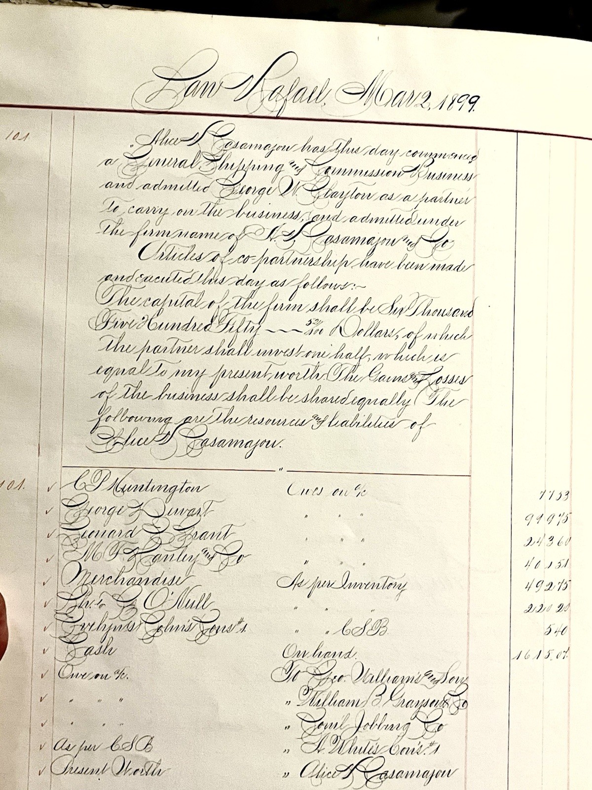 Polytechnic High School 1899 Book - Keeping Fine Calligraphy 39 pages Polytechnic High School 1899 Book - Keeping Fine Calligraphy 39 pages