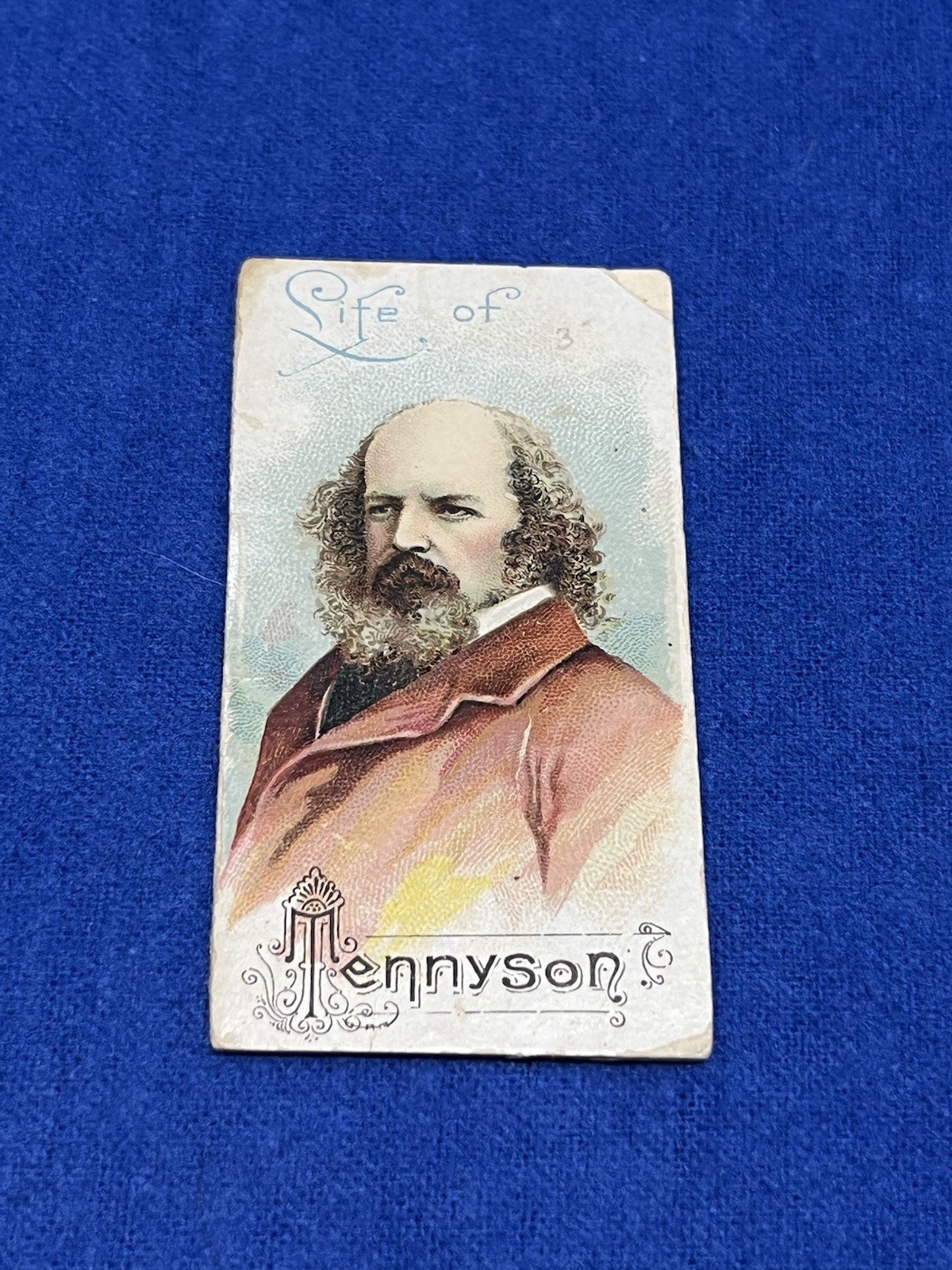 1888 N79 Duke & Sons Tennyson Tobacco Poor Boys Booklet Non Sports Card
