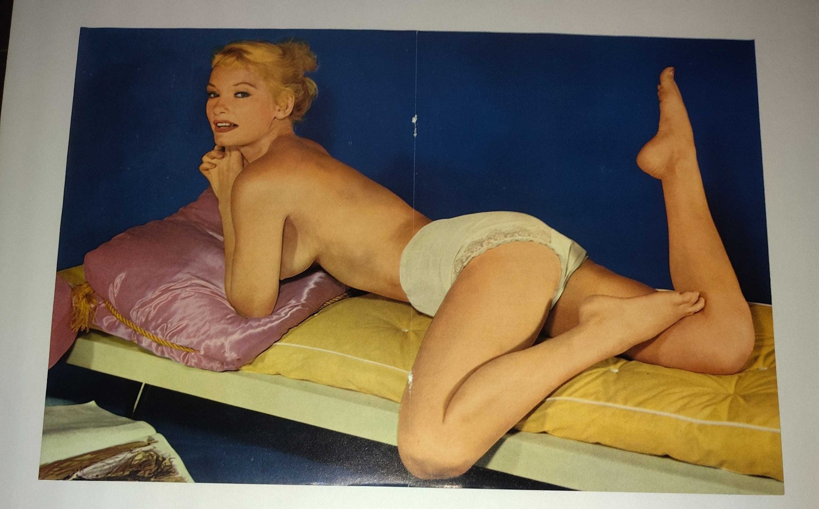 🔥 VINTAGE 1950s ESCAPADE MAGAZINE CENTERFOLD - DOUBLE-SIDED JAZZ HISTORY &...