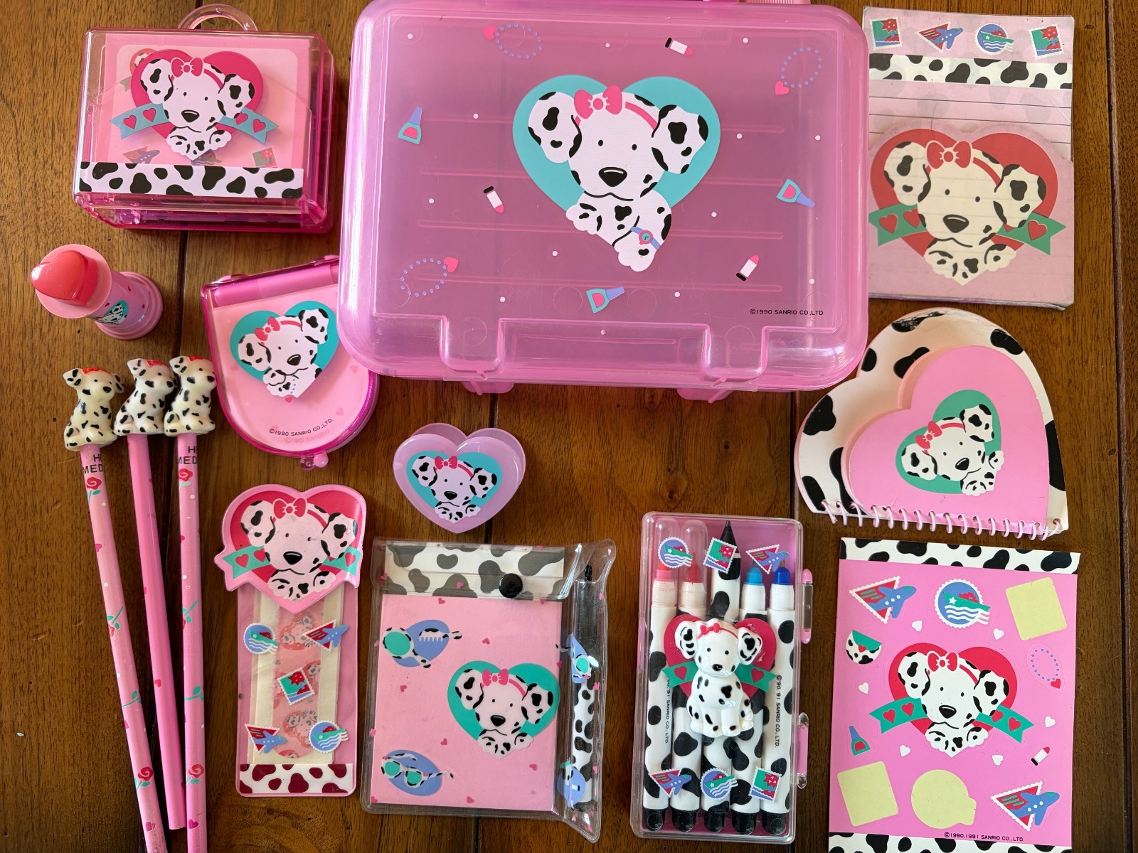 Vintage 1990 Spottie Dottie Sanrio Set RARE Vintage 1990 Spottie Dottie Sanrio Set RARE