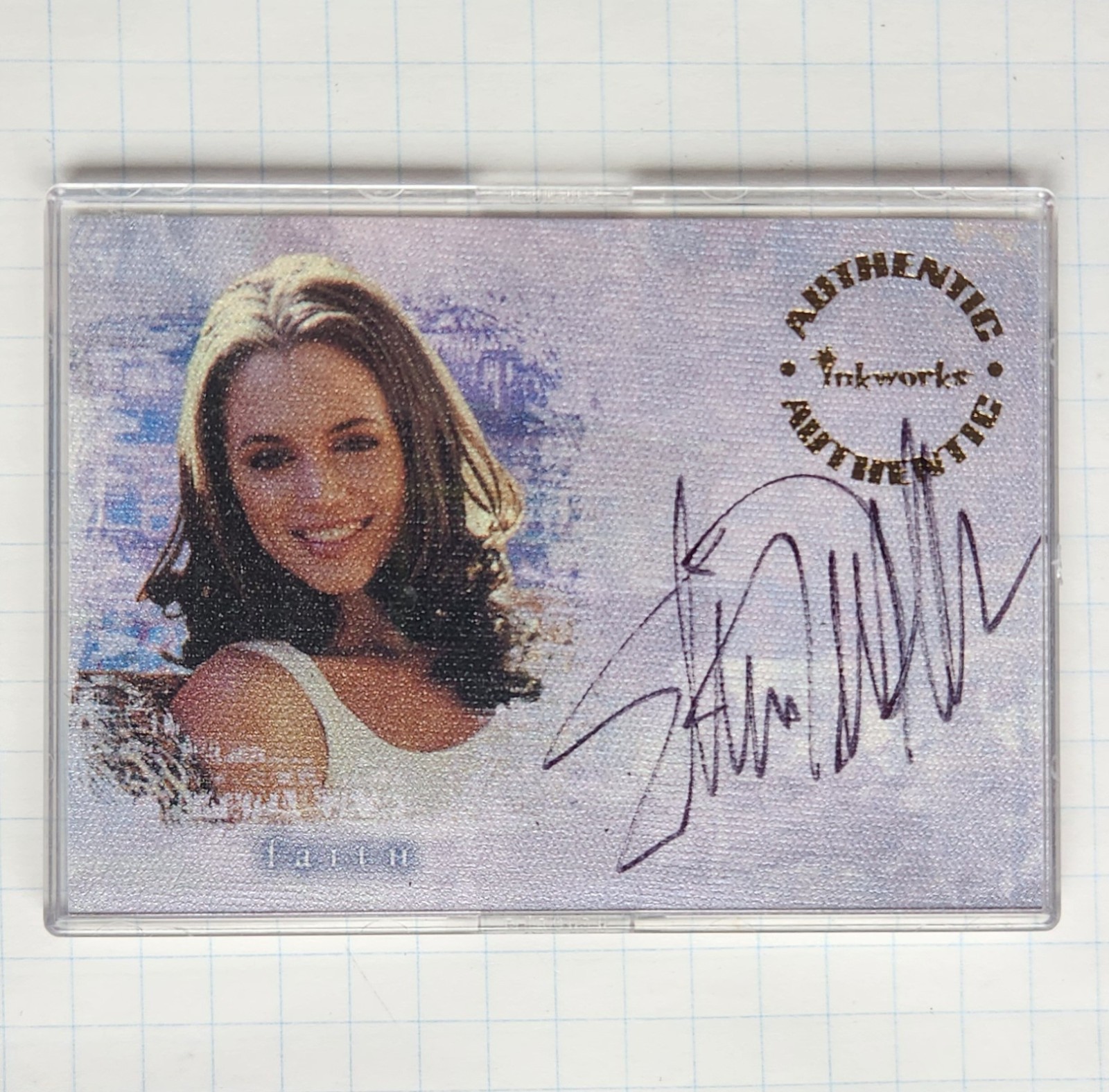Buffy - Eliza Dushku - Faith Autograph #A2 Trading Card (Inkworks 2000)