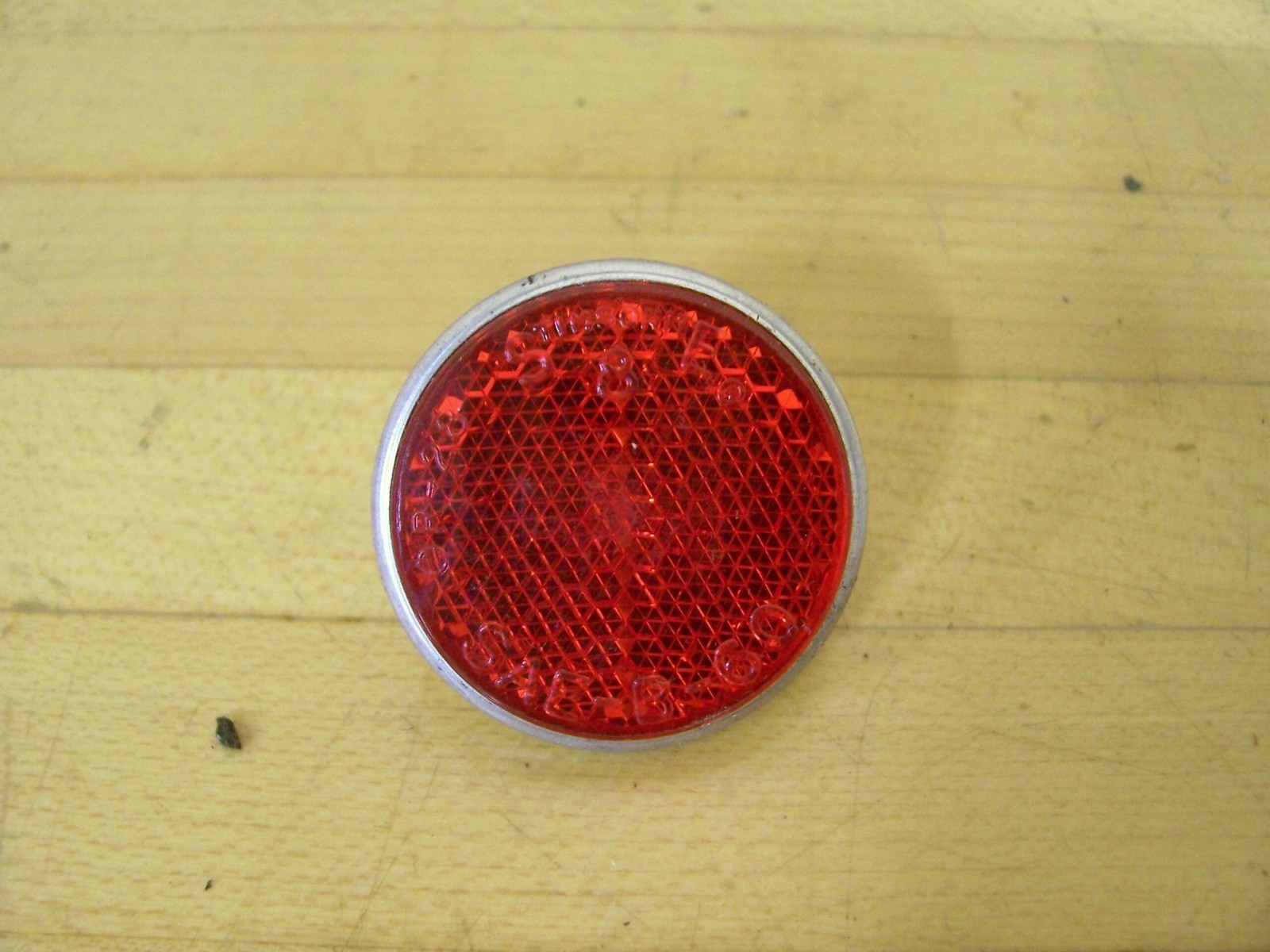 Vintage NOS Bicycle Motorcycle Reflector 1-3/8\ Vintage NOS Bicycle Motorcycle Reflector 1-3/8\