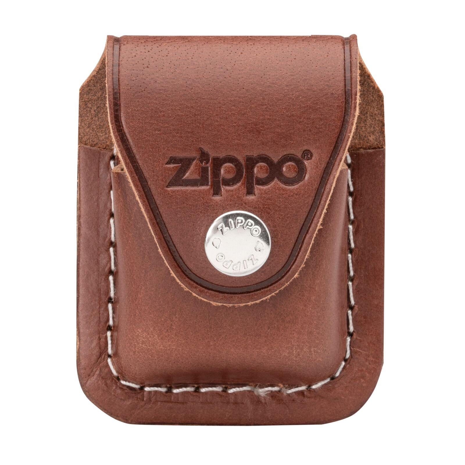 Zippo Brown Clip Lighter Pouch, LPCB