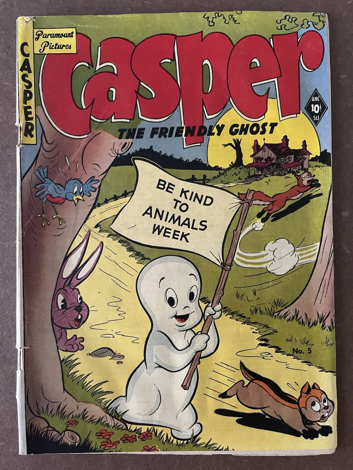 CASPER THE FRIENDLY GHOST VOLUME 1 #5 1952 ST JOHN PUBLISHING SOLID CASPER THE FRIENDLY GHOST VOLUME 1 #5 1952 ST JOHN PUBLISHING SOLID