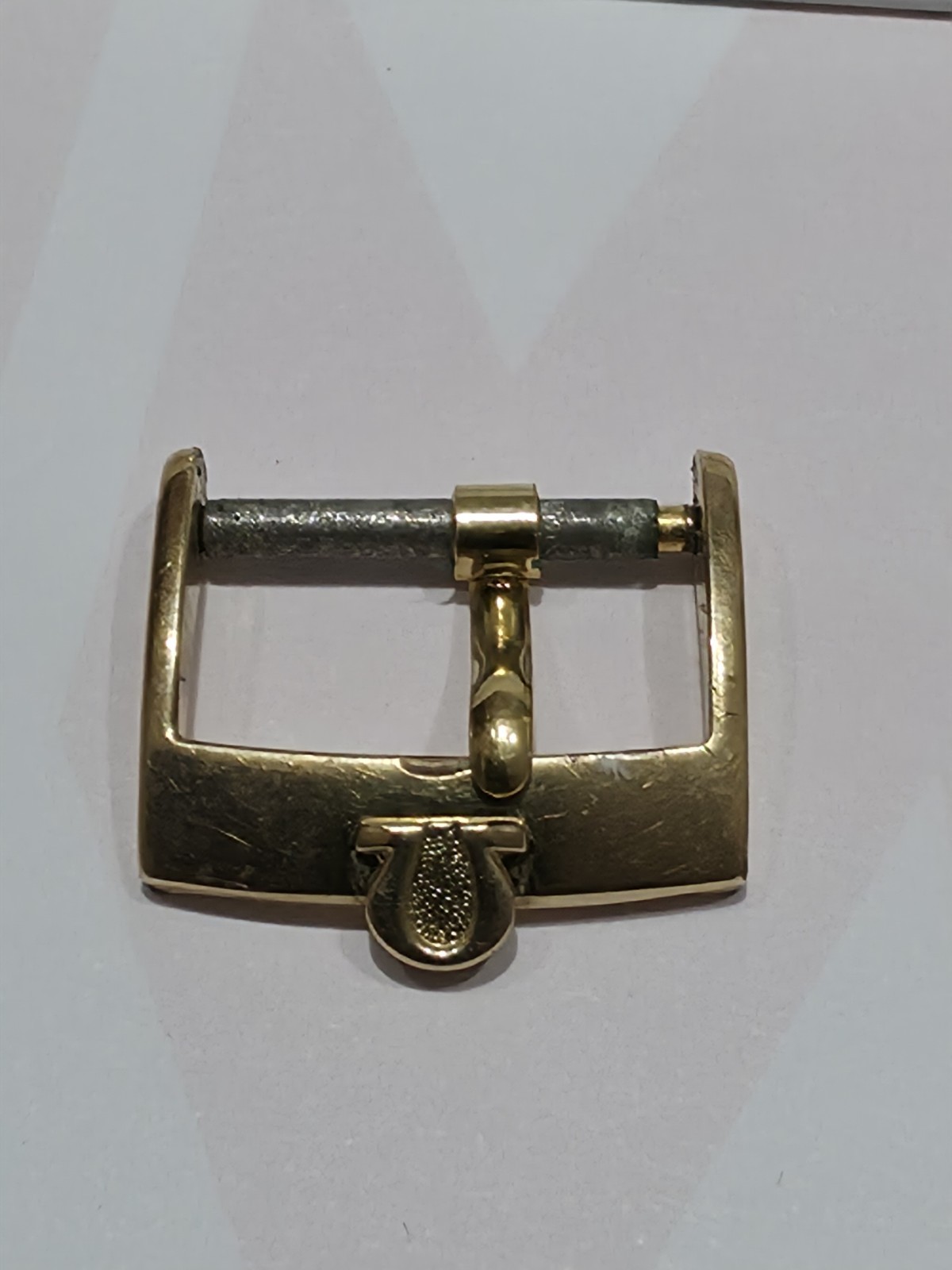 Omega BUCKLE 17 mm for starp & free leather strap not omega Omega BUCKLE 17 mm for starp & free leather strap not omega