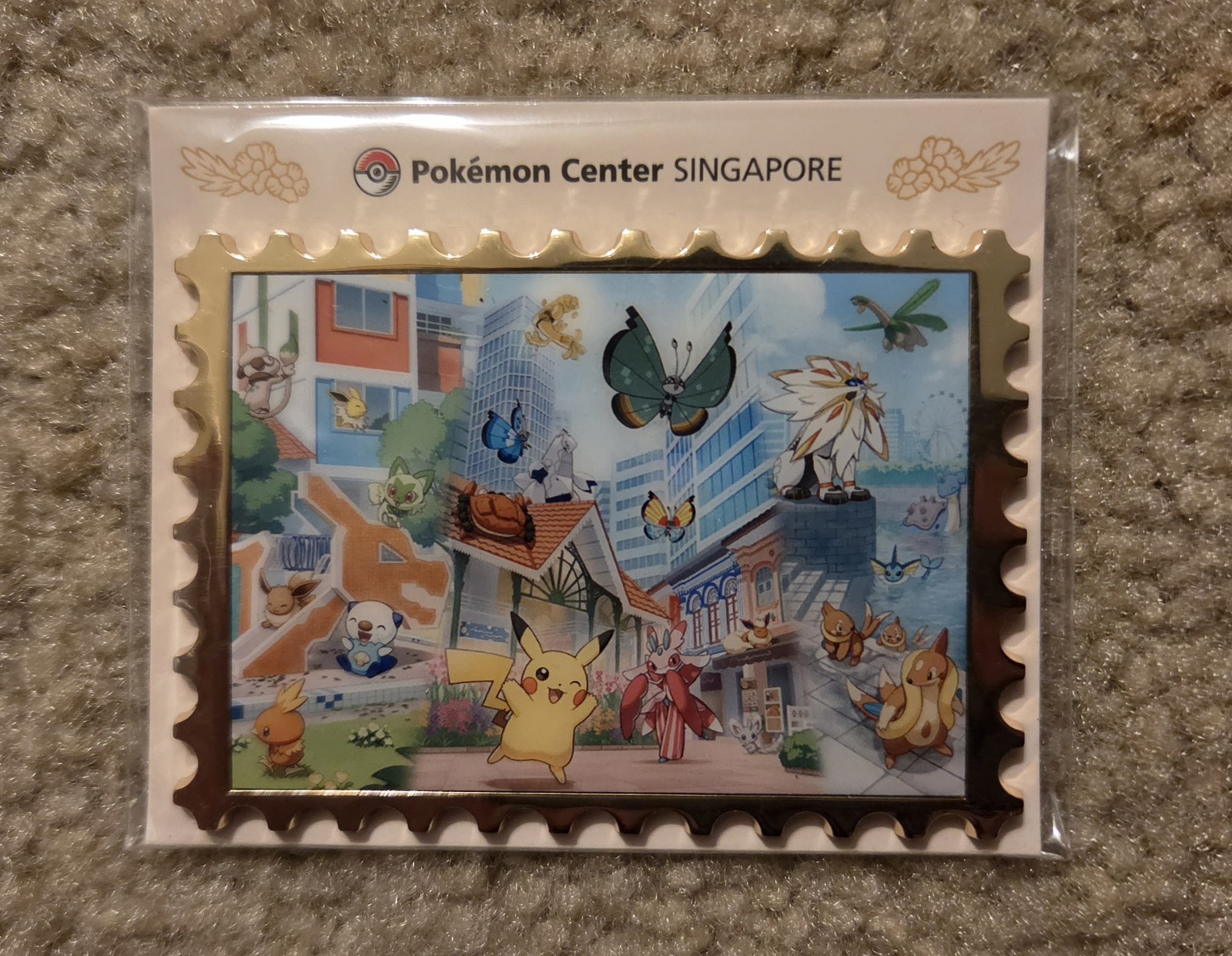 NEW SEALED Singapore Pokemon Center Limited Magnet Pikachu Solgaleo ~ US SELLER NEW SEALED Singapore Pokemon Center Limited Magnet Pikachu Solgaleo ~ US SELLER