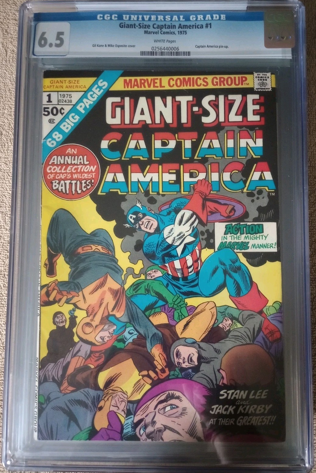 1975 Giant Size Captain America #1 CGC 6.5