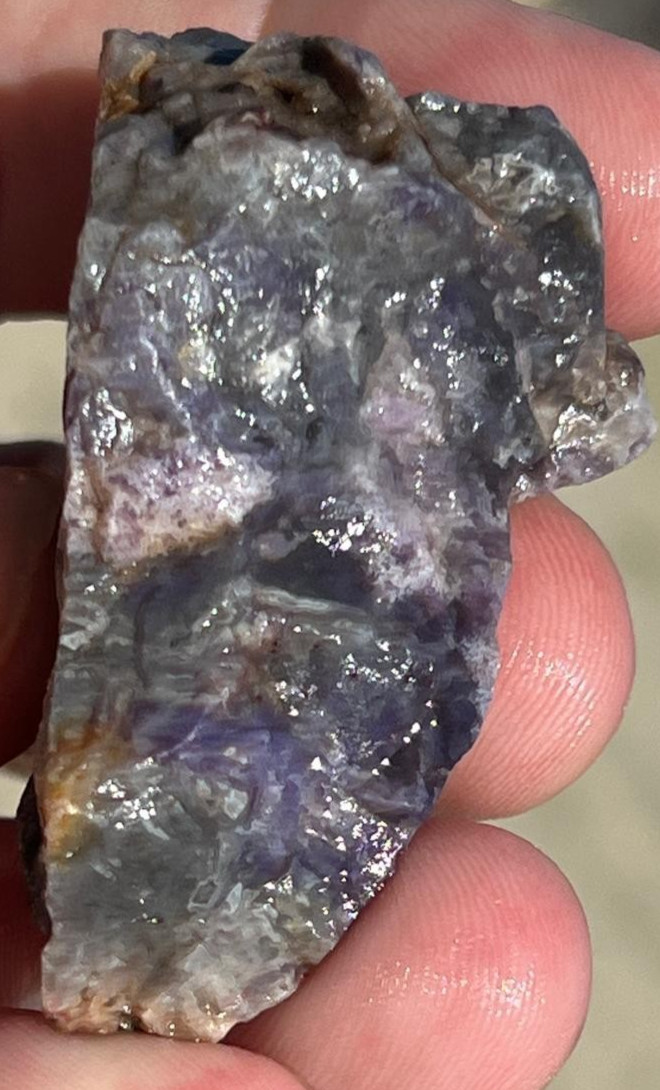 Certified Arizona Purple Agate Rough 282ct Gleeson AZ Mystery Tunnel Mine