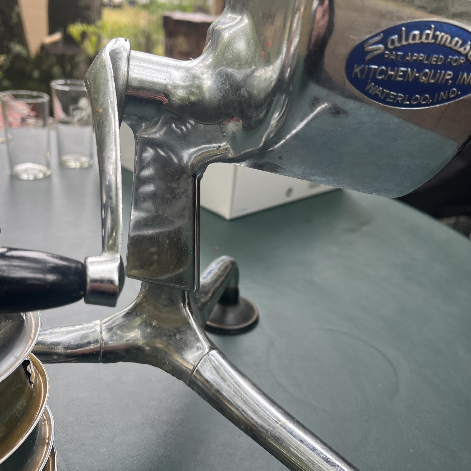 ORIGINAL 1947-48 Saladmaster PRE-Patent Waterloo SUPER RARE ORIGINAL 1947-48 Saladmaster PRE-Patent Waterloo SUPER RARE