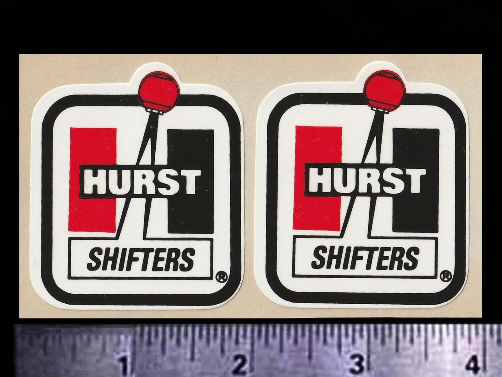 HURST Shifters - Set of 2 Original Vintage 70’s 80’s Racing Decals/Stickers HURST Shifters - Set of 2 Original Vintage 70’s 80’s Racing Decals/Stickers