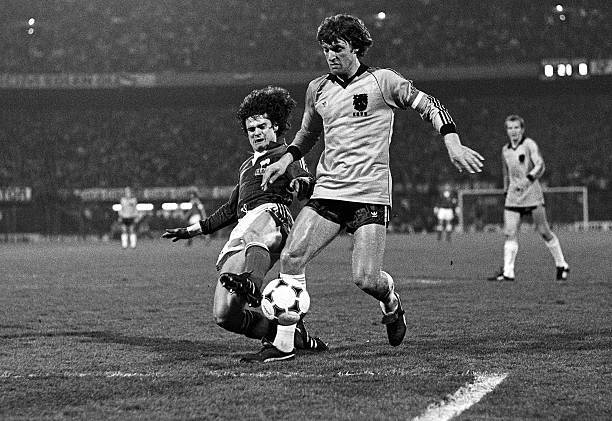 Didier Six Of France Match Between The Netherlands France 1981 FOOTBALL PHOTO Didier Six Of France Match Between The Netherlands France 1981 FOOTBALL PHOTO