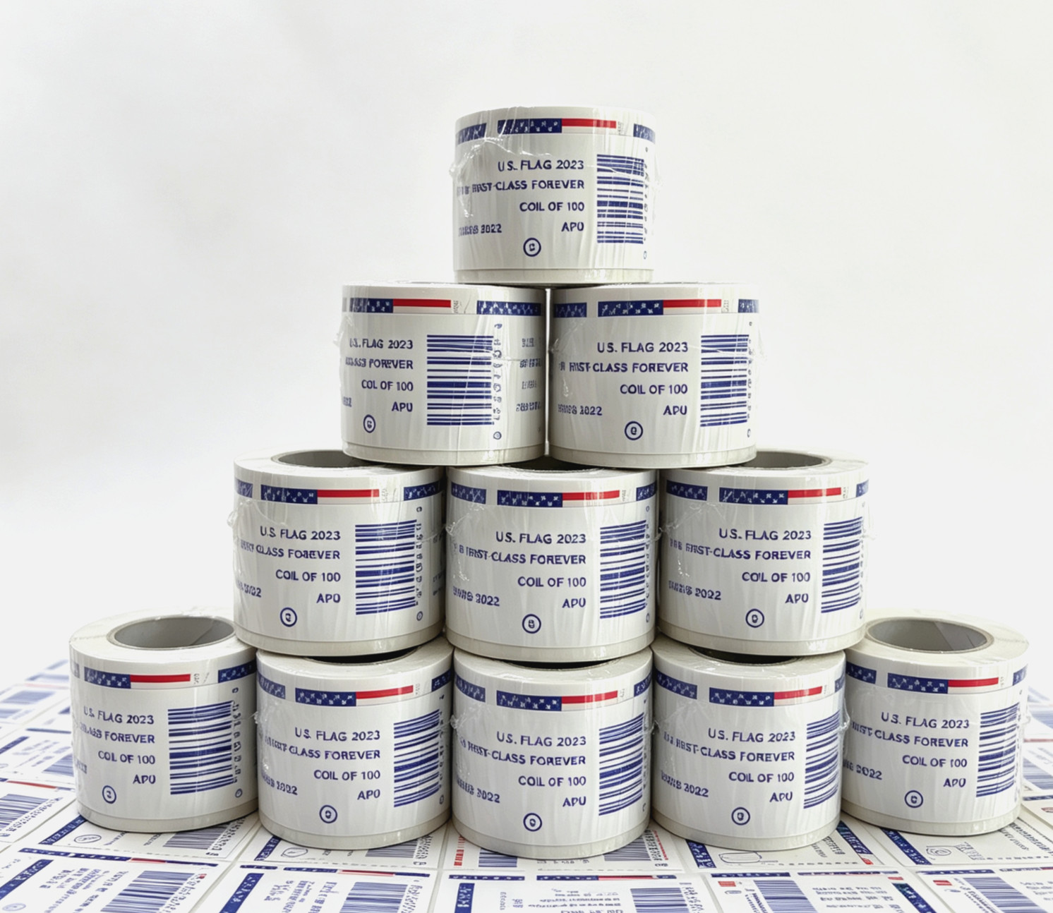 US 30 Rolls Of 100 2023 Flag US Postage (Brand new, unopened)3000pcs US 30 Rolls Of 100 2023 Flag US Postage (Brand new, unopened)3000pcs