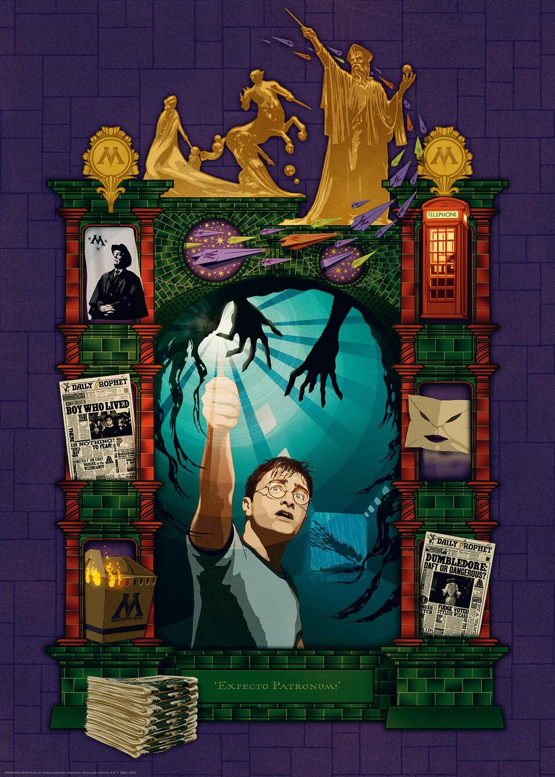 Ravensburger Harry Potter And The Order Of The Phoenix 1000 Piece Jigsaw Puzzle
