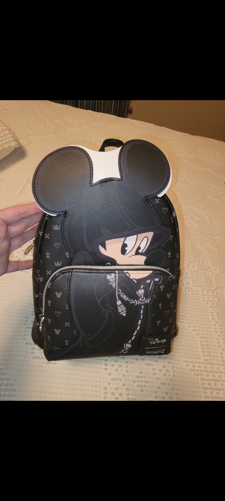 Rare Loungefly Kingdom Hearts Hooded Mickey Gamestop Exclusive Mini Backpack Rare Loungefly Kingdom Hearts Hooded Mickey Gamestop Exclusive Mini Backpack