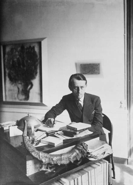 Andre Malraux French Politician And Writer 1934 OLD PHOTO