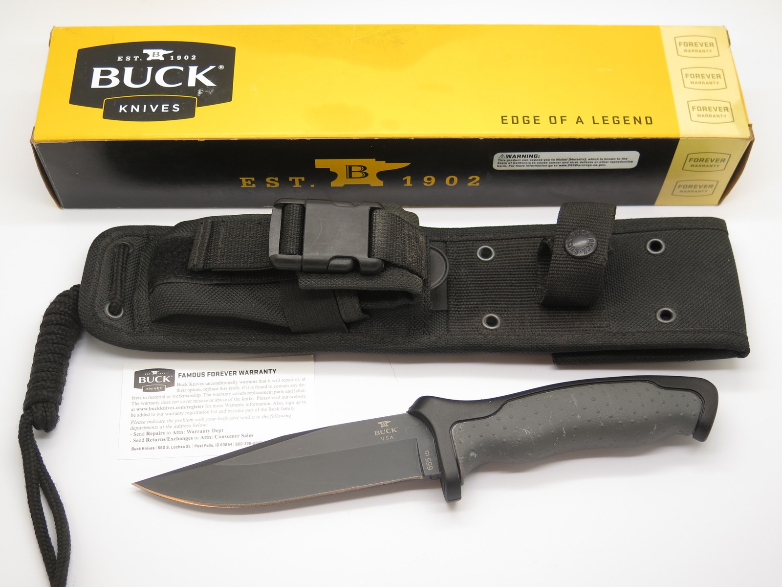 2018 Buck 655 655GRS Gray Short Nighthawk Fixed Blade Tactical Hunting Knife 2018 Buck 655 655GRS Gray Short Nighthawk Fixed Blade Tactical Hunting Knife