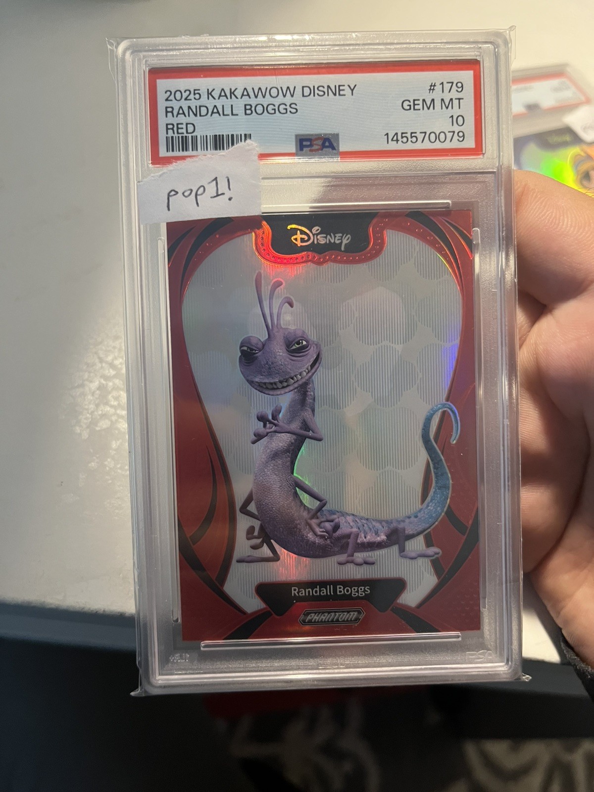 POP 1 Disney Randall Boggs Kakawow Phantom Red /75# rare