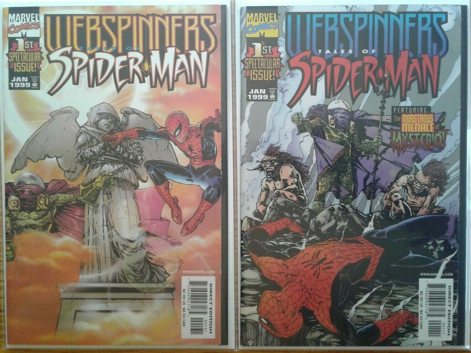 Webspinners: Tales of Spider-Man, complete unread 1st print issue series