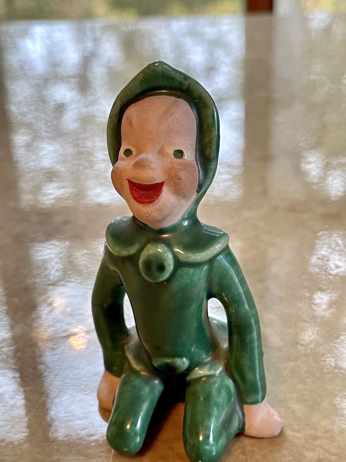 Millesan Drews Christmas Pixie/Elf  glazed  Vintage And Adorable