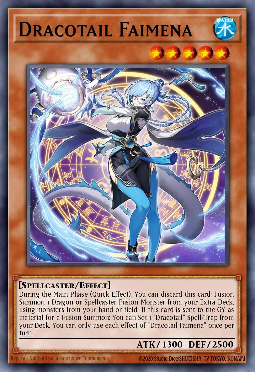 Yugioh RA05-EN035 - Dracotail Faimena - Secret Rare